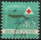 miniature HONGRIE 1961 OBLITERE N° 1424 Croix-Rouge