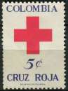 COLOMBIE 1969 OBLITERE BIENFAISANCE N° 16 Croix-Rouge