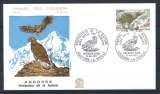 Andorre - FDC  Enveloppe 27/5/1972 - N°219 Oiseaux 