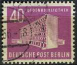miniature ALLEMAGNE BERLIN 1953 OBLITERE N° 101