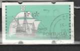 Portugal timbre de distributeur  voilier YT6 o