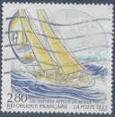 miniature FRANCE 1993 : yt 2831 Oblitéré/Used # Les postiers autour du Monde