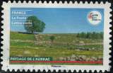 miniature France 2021 Oblitéré rond Used Terre de Tourisme Sites Naturels Paysage de l'Aubrac SU