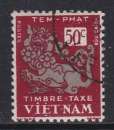 miniature TIMBRE OBLITERE DE L'EMPIRE DU VIETNAM - DRAGON N° Y&T TAXE 5