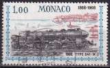 monaco ... n° 756  obliteré ... 1968