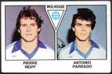 2 - Panini - Football - Pierre Reiff - Antonio Parrado - Mulhouse - 1978