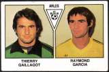 3 - Panini - Football - Thierry Gailladot - Raymond Garcia - Arles - 1978
