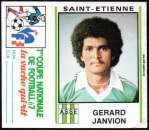 29 - Football - Panini/Vache qui rit - Gérard Janvion/Saint Etienne - 1ère coupe de foot à 7