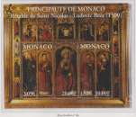 miniature Monaco Bloc N° 84 Retable de Saint Nicolas **