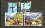 Andorre Espagnol 1977 100/103 année complète poste  neufs ** TB MNH cote 2.8