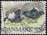 Danemark 1994 Oblitéré Used Oiseaux Lyrurus Tetrix Tétras lyre Y&T DK 1092 SU