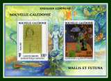 Nouvelle Calédonie Bloc N° 28 ** GAUGUIN émission commune  Wallis et Futuna, peintre peinture 2003
