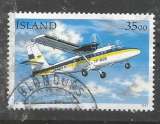 miniature Islande 1997 - YT n° 820 - Avion  - cote 1,25