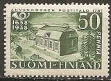 finlande ... n° 205  neuf** ... 1938 (gomme craquelée)