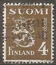 finlande ... n° 292  obliteré ... 1945