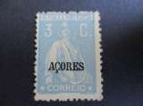 açores y & t  162a nsg   1912 / 25