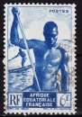 Afrique équatoriale française - Année 1947 - Y&T N°222