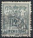 Luxembourg - 1882 - Y & T n° 52 - O. (3
