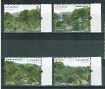 PORTUGAL MADÈRE 2012 - YT 325 326 327 328 MNH BORD DE FEUILLE SÈRIE COMPLÈTE.