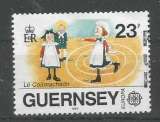 miniature Guernesey 1989 - YT n° 453 - Europa - cote 2,20 