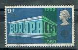 GRANDE-BRETAGNE 1969 - YT 562 OBLITÉRÉ EUROPA.  .