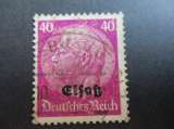 france alsace lorraine y & t 19 obl 1940