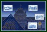 France Bloc Doré Parix Philex 2022 ** MNH Palais