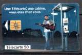 miniature France F813 Guitare France Télécom 50U-SO3 T2G 1997 