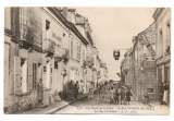 cpa 49 Saint ( St ) Mathurin la Rue Nationale 