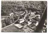 cpsm 45 Malesherbes vue aérienne , l'Eglise  ( daguin muet )