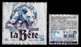 Etiquettes Bière Française - La Bête blanche - 5,2 % Alc - 0,33 cl