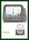 Carte Maximum N° 1022 Télévision 1955 