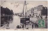 CPA 29 Quimper - Les quais à la Cale Saint Jean - circulée en 1917