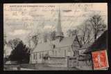 miniature  France CPA  Saint-Eloi-de-Fourques l'église   format 9 X 14