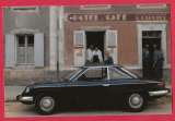 BELLE REPRODUCTION D'APRES UNE PHOTO ORIGINALE - PANHARD 24 BT ou 24 CT DEVANT L'HOTEL CAFÉ GARNIER