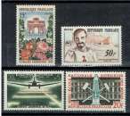 FRANCE 1959 - YT 1189 1191 1196 1197** MNH.