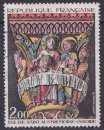 France 1973 Y&T 1741 oblitéré - Chapiteau Eglise Saint Austremoine Issoire