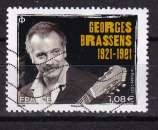 N° Yvert 5531 oblitéré - Georges Brassens
