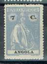 PORTUGAL ANGOLA 1921/22 - YT 209A MH.