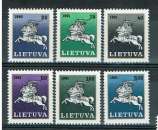 LITUANIE 1991/92 - YT 399 405 422 423 424 425 ** MNH.