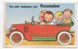 cpsm 46 Rocamadour Système petit dépliant ( automobile )