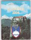 SLOVENIE (paranumismatique - exonumia) FDC 8 Pièces euros privés et non circulants année 2004