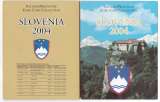 SLOVENIE (paranumismatique - exonumia) FDC 8 Pièces euros privés et non circulants année 2004