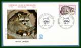 FDC N° 1754 Raton Laveur Guadeloupe 971 Basse Terre 1973  
