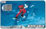 F150D TÉLÉCARTE - PHONE CARD 1991 - Skieur N° 2.