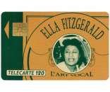 miniature F204 TÉLÉCARTE - PHONE CARD 1991 - Ella Fitzgerald.