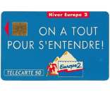 miniature F220 TÉLÉCARTE - PHONE CARD 1991 - Europe 2, On à Tout Pour S'entendre