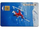 miniature F222B TÉLÉCARTE - PHONE CARD 1991 - Ski acrobatique.