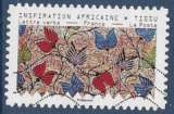 miniature FRANCE 2019 : yt 1658 Oblitéré/Used  # Inspiration Africaine - Tissus motifs nature