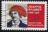 miniature FRANCE 2022 : yt 2114 Oblitéré/Used # Grands Voyageurs  - Jeanne Barret 1740-1807